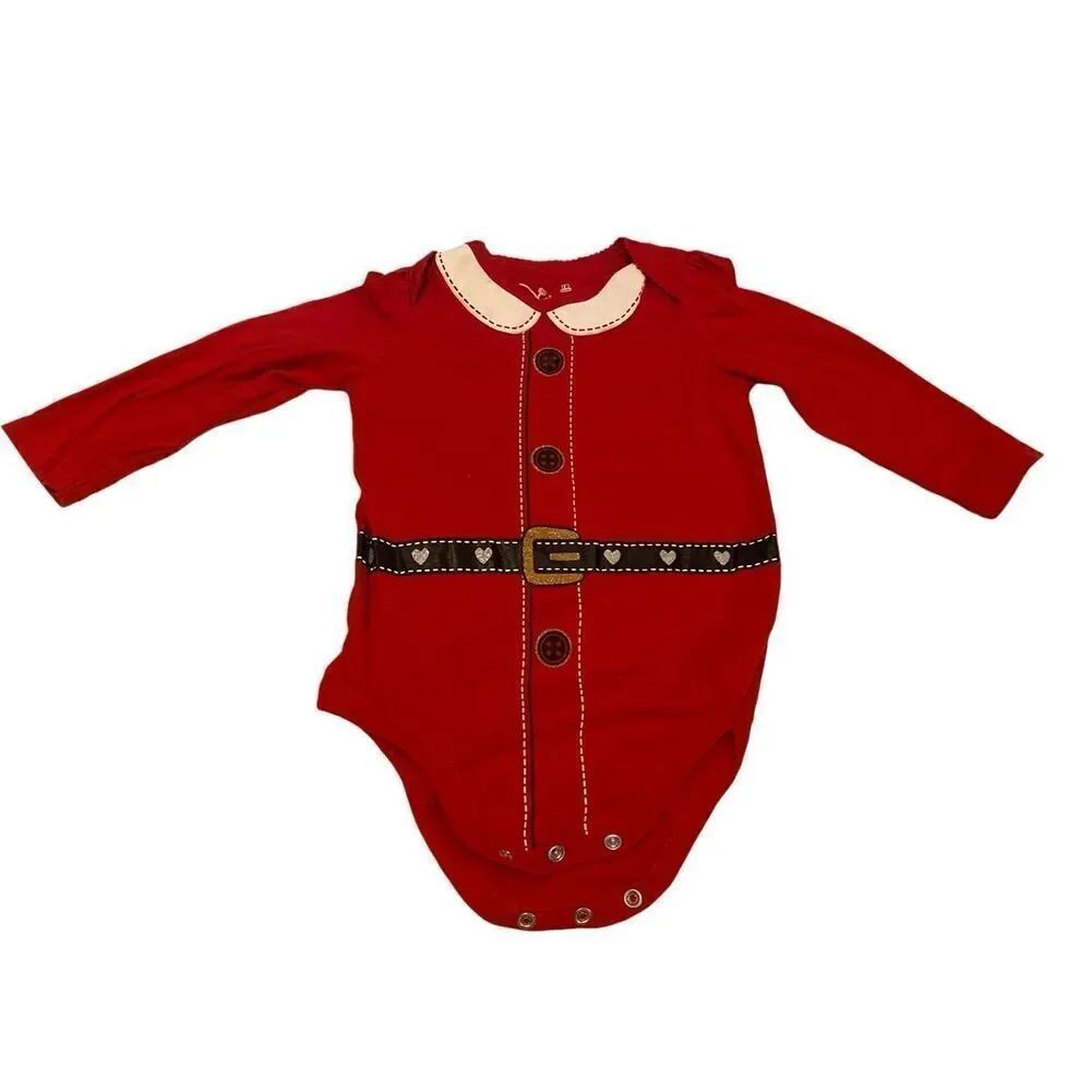 Jumping Beans Christmas 18 Months Baby One Piece Sleeper Body Suit